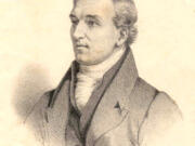 David Douglas (1799-1834) used Fort Vancouver as a base camp for his travels to what's now Eastern Washington and Idaho, collecting seeds and plant specimens to send back to England for taxonomy classification. He's best known for the tree named after him, the Douglas fir, but many plants and animals bear his name also.