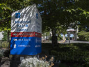 PeaceHealth's Memorial campus was once home to a historic hospital. Now the building is nearing its end. The hospital system is set to vacate the building at the end of September, as seen Thursday morning, July 27, 2023.