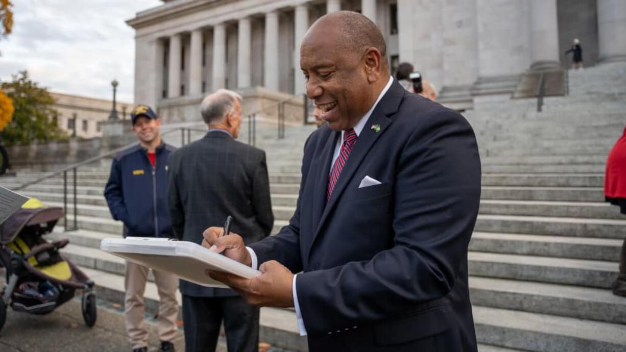 Semi Bird is a Republican candidate for Washington governor.