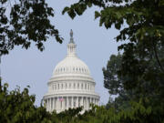 The U.S. Capitol is seen on, Friday, June 30, 2023, on Capitol Hill in Washington.