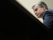 FBI Director Christopher Wray attends a House Committee on the Judiciary oversight hearing, Wednesday, July 12, 2023, on Capitol Hill in Washington.