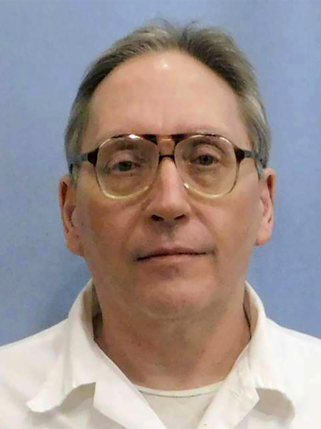 This undated photo provided by the Alabama Department of Corrections shows James Barber. A federal appeals court on Wednesday, July 19, 2023, refused to stop Barber's upcoming execution in Alabama, rejecting his argument that the state has a history of botched lethal injections. Barber, 64, is scheduled to be put to death Thursday evening, July 20, at a south Alabama prison, in the first execution scheduled in the state since Gov. Kay Ivey paused them in November for an internal review.