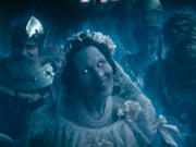 Lindsay Lamb as The Attic Bride in "Haunted Mansion." (Disney)