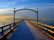 White Rock Pier, at 1,540 feet in British Columbia, claims to be the longest in Canada.