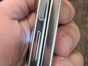 The hinge allows for the Samsung Galaxy Z Flip 5 to fold completely flat.