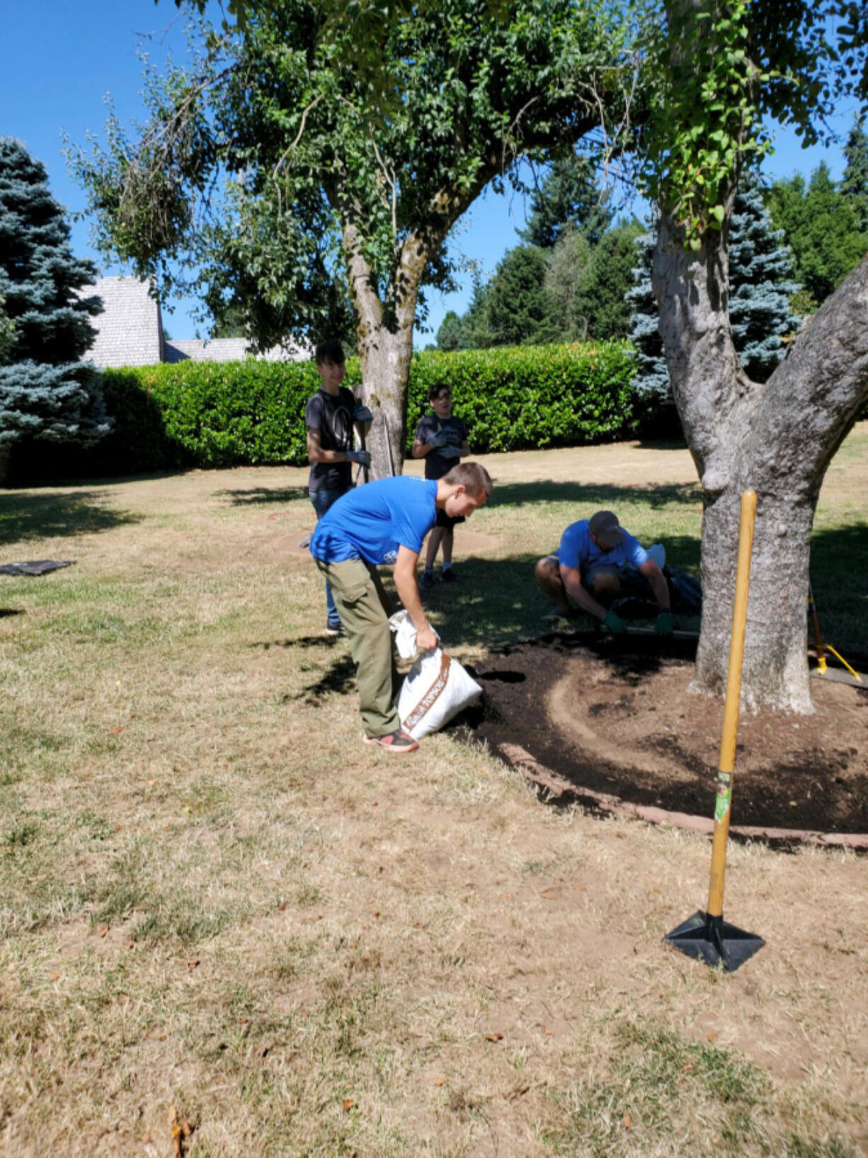 Scout Harris Royer recently used his Eagle Scout project to help revitalize Parker's Landing Historical Park.