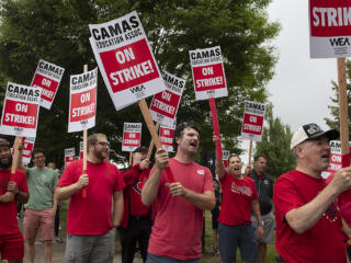 2023 Camas School District Strike photo gallery