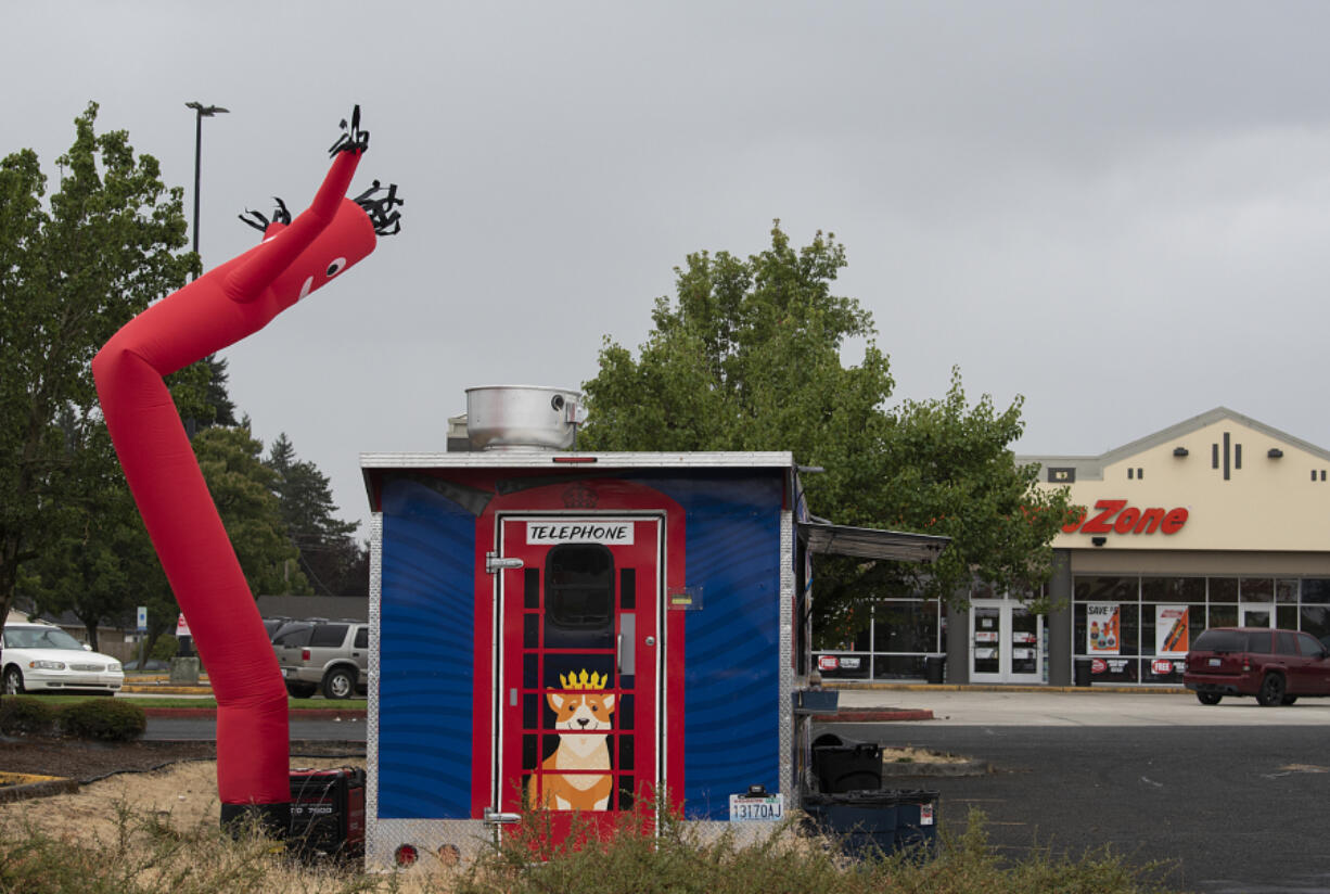 Winston's British Fish n Chips has moved from a food cart pod near Living Hope Church to a new location at 221 N.E. 104th St. at the west end of the Walmart parking lot.