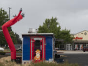 Winston's British Fish n Chips has moved from a food cart pod near Living Hope Church to a new location at 221 N.E. 104th St. at the west end of the Walmart parking lot.