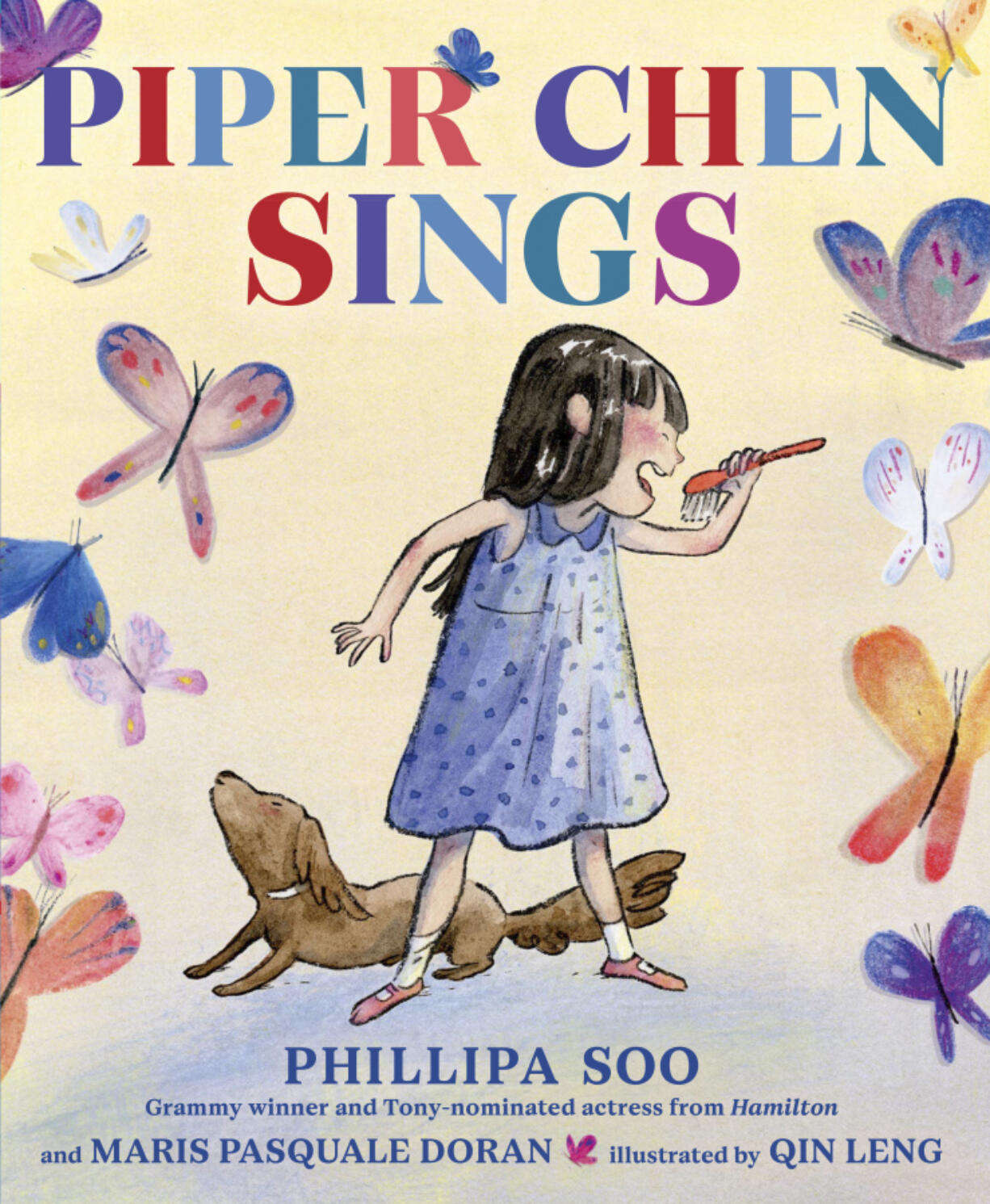 "Piper Chen Sings" by Phillipa Soo and Maris Pasquale Doran with illustrations by Qin Leng.