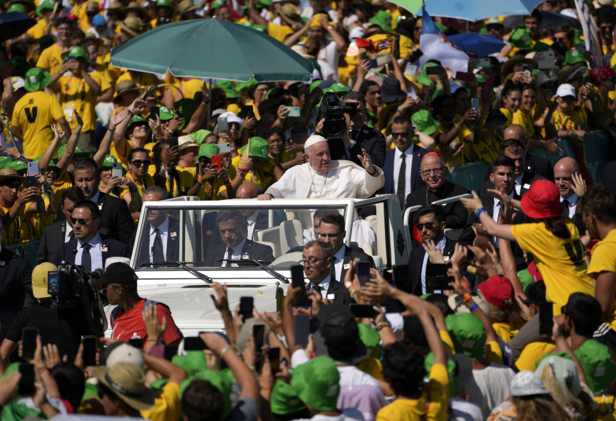 Pope: World Youth Day to return to Asia in '27 - The Columbian