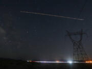 The Milky Way can be viewed in the night sky within the Boulder City, Nevada limits, as seen on Thursday, July 20, 2023.