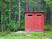 An outhouse is helpful when you're out in the wild and nature calls -- and better for the environment than the alternative.