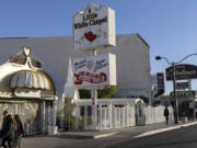 A Little White Wedding Chapel, the famous wedding chapel owned by Charolette Richards since the 1950s, on Nov. 10, 2022, in Las Vegas.