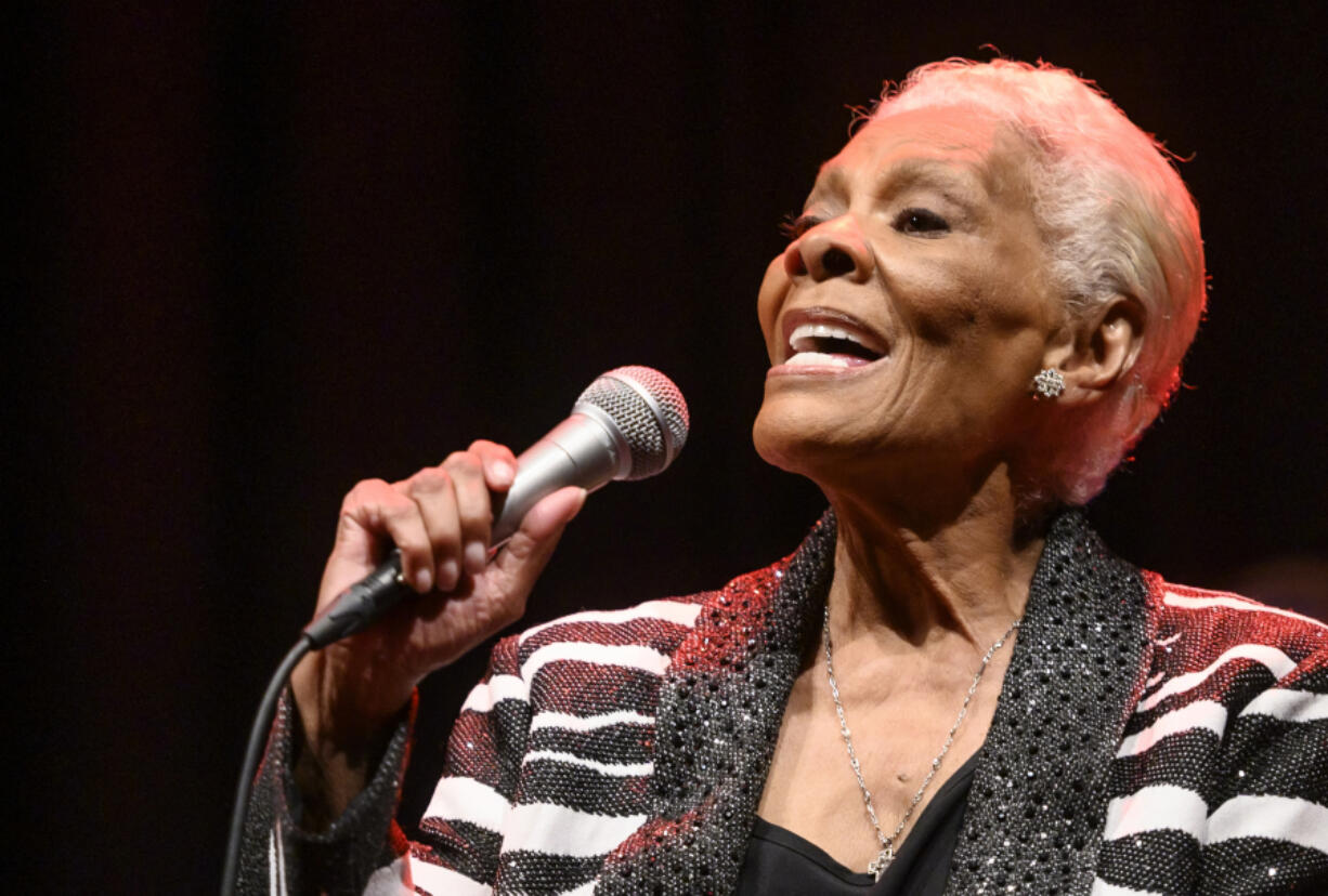 Singer Dionne Warwick performs in Amager Bio in Copenhagen, Denmark, on May 27, 2022.