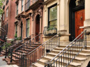 Owners of walk-up brownstone townhomes, such as these in Manhattan's Turtle Bay neighborhood, are finding it increasingly difficult to run an Airbnb business out of their properties.