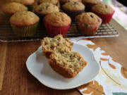 Quick and Easy Banana Muffins.