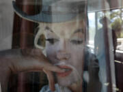 A photo of Marilyn Monroe hangs in Cottage No. 3 at the historic Cal Neva resort on May 22, 2009. (Allen J.