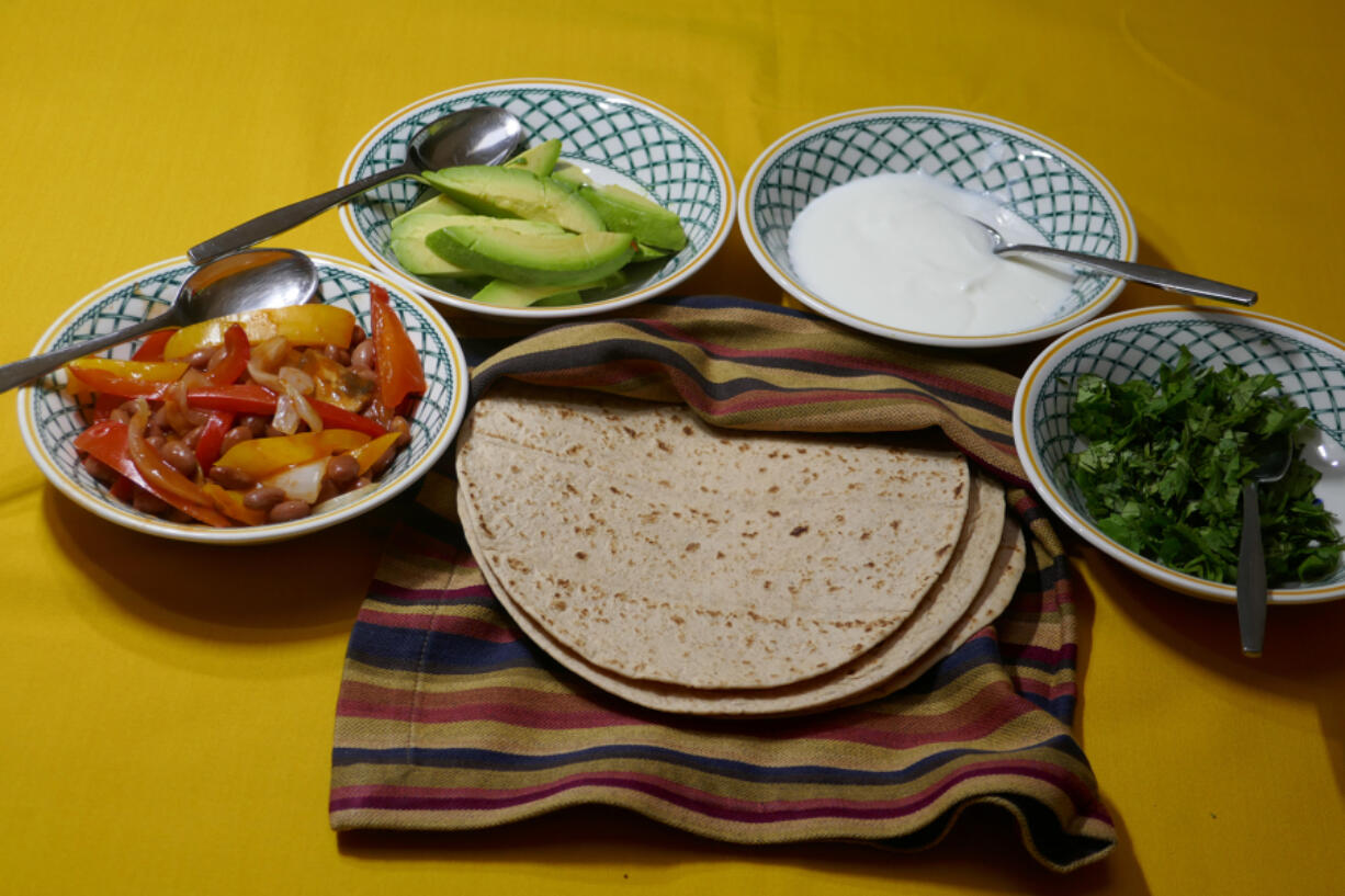 Mushroom Fajitas.