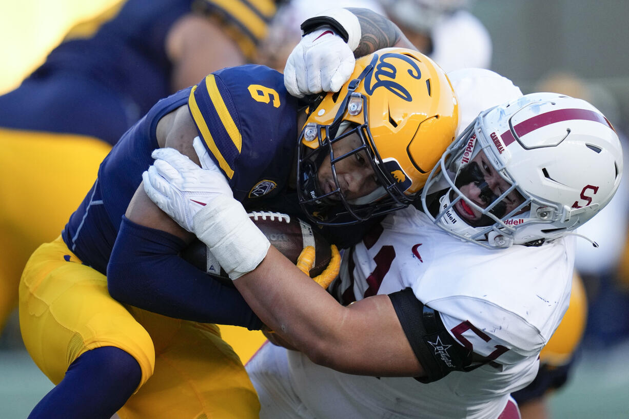 The Atlantic Coast Conference has cleared the way for Stanford, California and SMU to join the league, two people with direct knowledge of the decision told The Associated Press on Friday, Sept. 1, 2023, providing a landing spot for two more teams from the disintegrating Pac-12. (AP Photo/Godofredo A.