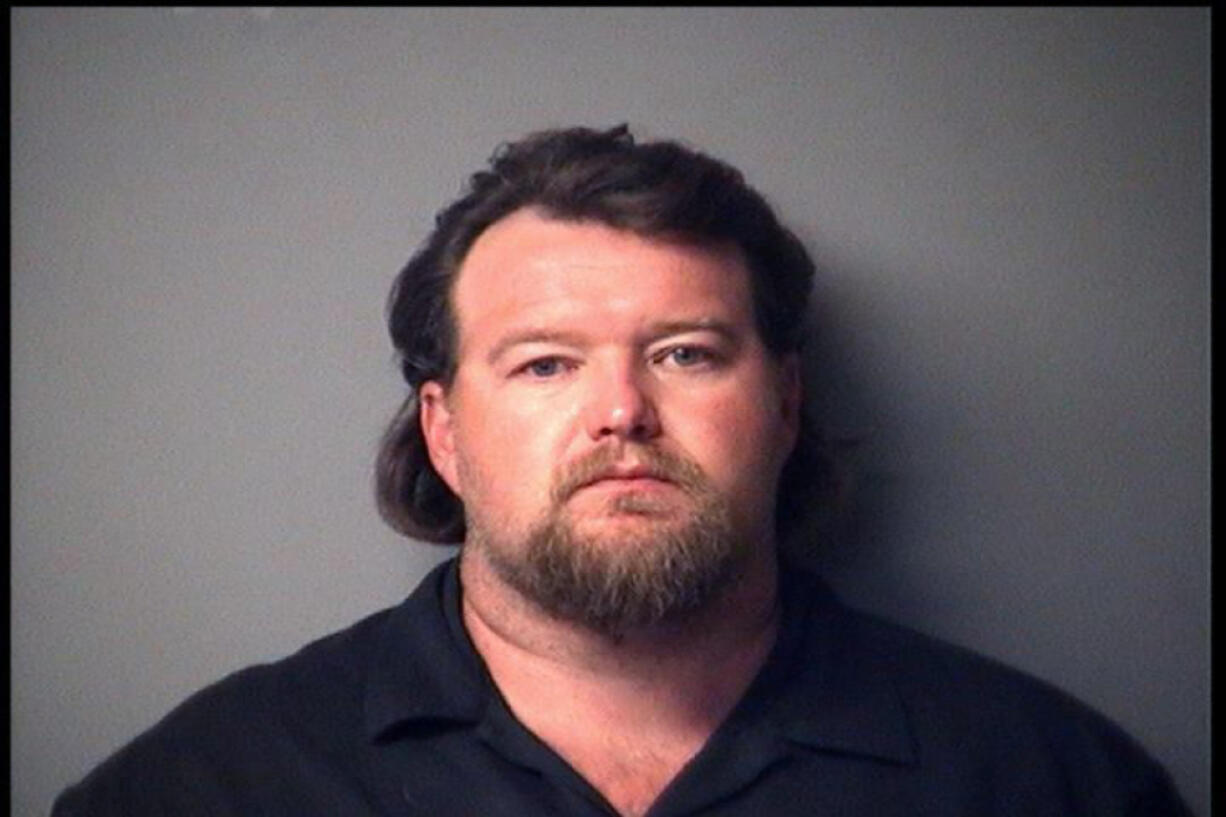 FILE - This booking photo provided by the Antrim County, Mich., Sheriff's Office shows Michael Null. A jury acquitted Michael, his twin brother William Null and Eric Molitor, Friday, Sept. 15, 2023, in the last trial connected to a plan to kidnap Michigan Gov. Gretchen Whitmer, a scheme that was portrayed as an example of homegrown terrorism on the eve of the 2020 presidential election.