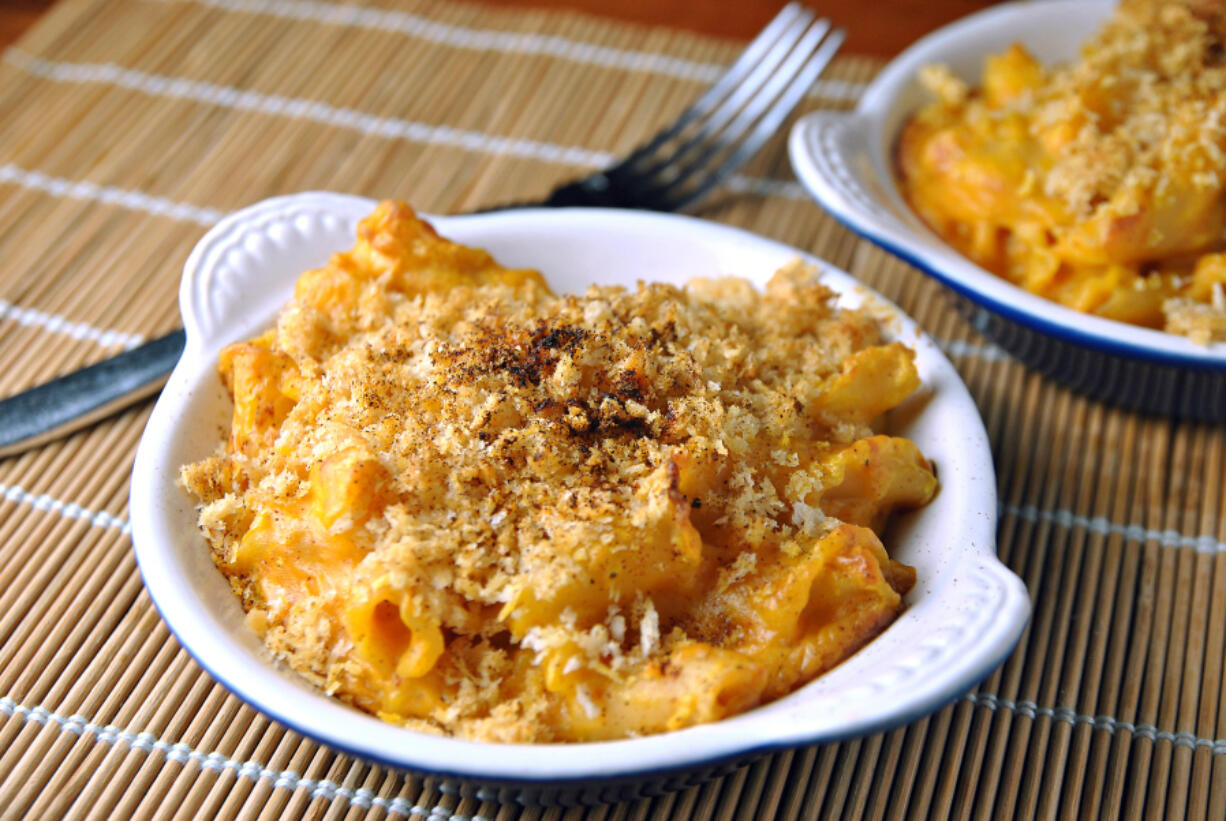 Pumpkin Macaroni and Cheese.