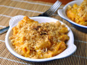 Pumpkin Macaroni and Cheese.