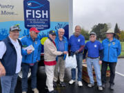 The Fort Vancouver Lions Club held a paper shredding and electronics recycling event at the Mill Plain United Methodist Church in October.