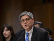 Jacob Lew, former treasury secretary under President Barack Obama, testifies during a Senate Foreign Relations Committee hearing to examine his nomination as Ambassador to the State of Israel, Wednesday, Oct. 18, 2023, in Washington.