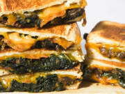 Kale and Cheddar Melts (Milk Street)