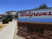 FILE - A Walgreens store is seen, June 25, 2018, in Peoria, Ariz. Some Walgreens pharmacy staff walked off the job this week over concerns that working conditions are putting employees and patients at risk. Organizers on Tuesday, Oct. 10, 2023, estimated that more than 300 Walgreens locations -- out of nearly 9,000 nationwide -- were affected by walkouts planned for Monday, Oct. 9, through Wednesday, Oct. 11. A company spokesperson said "no more than a dozen" pharmacies experienced disruptions. (AP Photo/Ross D.