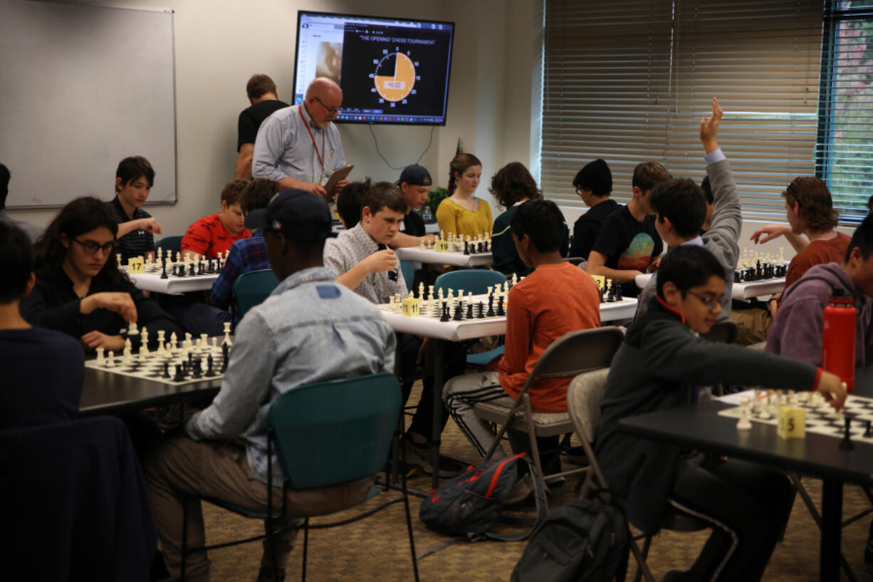 Chess tournament returned to Clark County this fall with over 100 players facing off on Oct. 14.