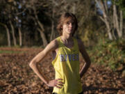 All-Region boys cross country runner of the year, Jacob McManus, is pictured at Columbia River High School on Monday afternoon, Nov. 20, 2023.