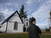 Renee Serface and her husband, Justin, have been renovating the old church at 113 S. Main Ave., Ridgefield, for more than two years. The couple plan to reopen the downtown spot as The Neighborhood Refuge next spring.
