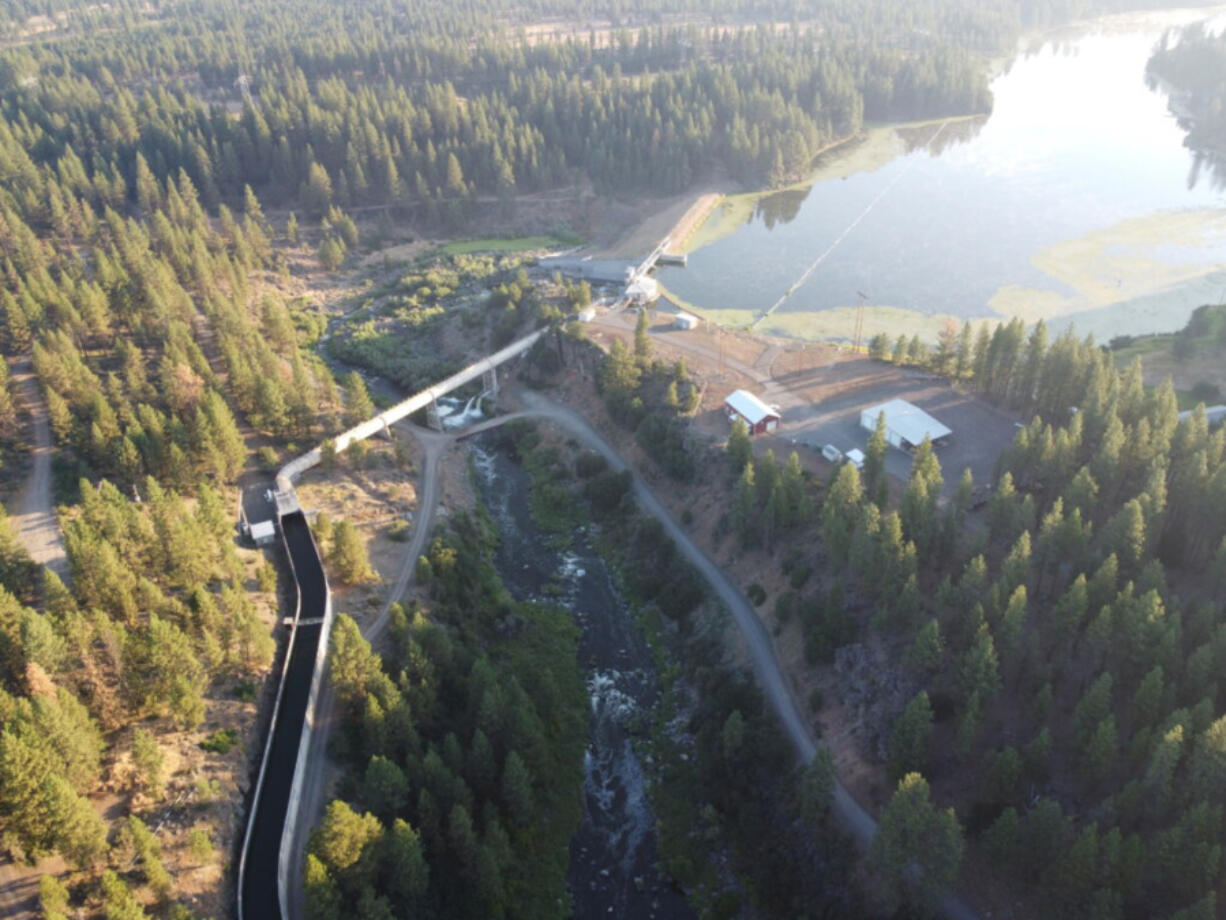 The JC Boyle Dam will be removed in 2024, one of four dams being removed on the Klamath River to restore hundreds of miles of previously disconnected fish migration pathways and natural water flows.