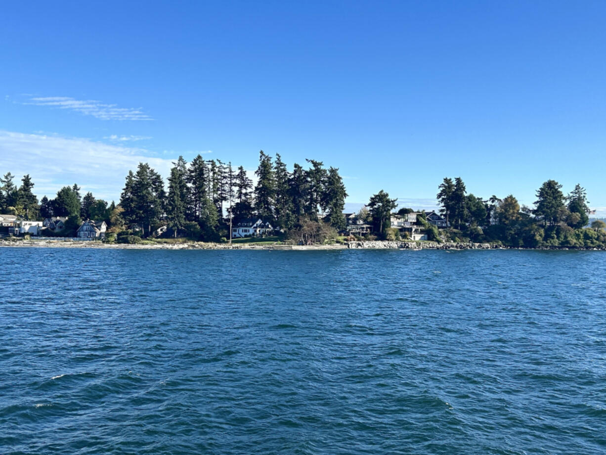 The views from the ferry ride from Seattle to Bainbridge Island were worth the cost of the boat ride alone. When planning a vacation, using AI can help set an itinerary of must-see attractions.
