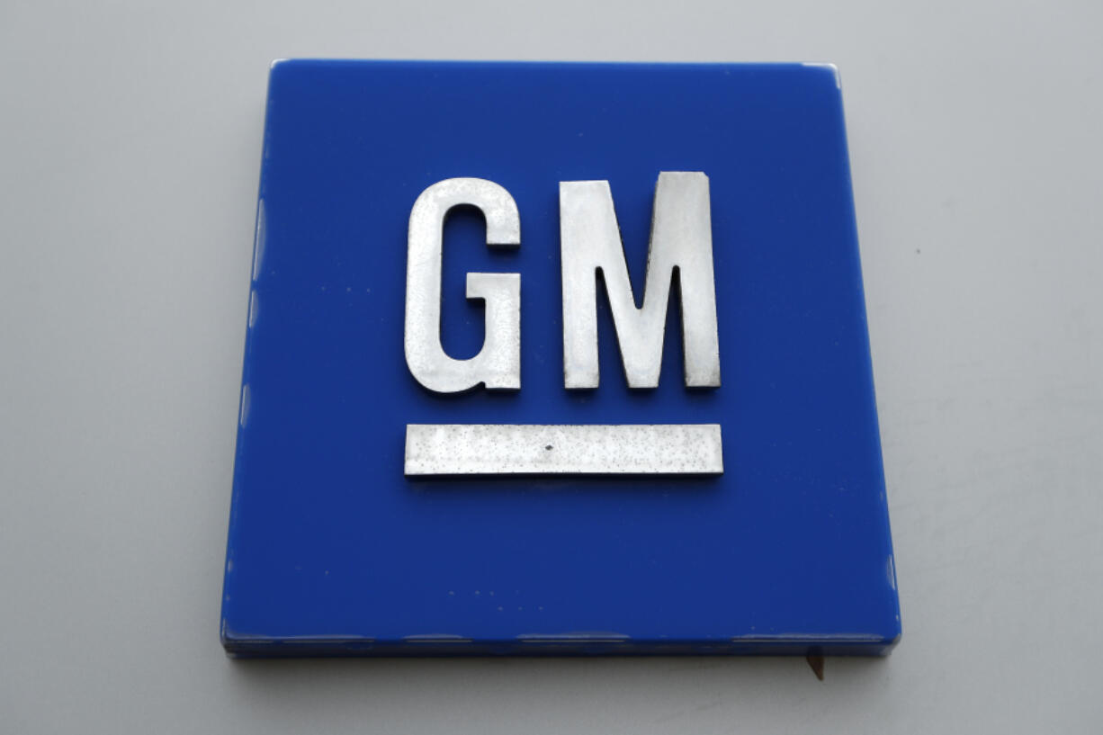 FILE - A General Motors logo is displayed outside the General Motors Detroit-Hamtramck Assembly plant on Jan. 27, 2020, in Hamtramck, Mich. The company said in documents posted by U.S. safety regulators on Wednesday, Nov. 8, 2023, that with the updated software, Cruise vehicles will now remain stationary in similar cases.