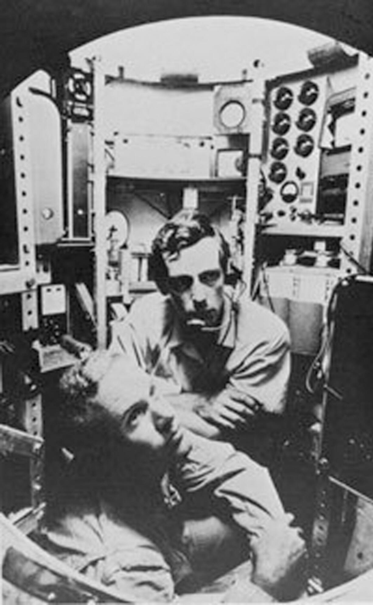 In this photo provided by the U.S. Navy, Navy Lt. Don Walsh and explorer Jacques Piccard descend to the deepest spot in the world&#039;s ocean, in 1960, a feat not repeated again by another human being until 2012, when movie director James Cameron returned to the same spot in a small submarine. Walsh, an explorer who in 1960 was part of this two-man crew that made the first voyage to the deepest part of the ocean, has died. He was 92. Walsh died Sunday, Nov. 12, 2023, at his home in Myrtle Point, Ore., his daughter, Elizabeth Walsh, said Monday, Nov. 20. (U.S.