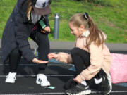 Two fifth-grade students at Columbia River Gorge Elementary recently competed at the USATF Junior Olympics Regional Cross Country meet in Athol, Idaho.