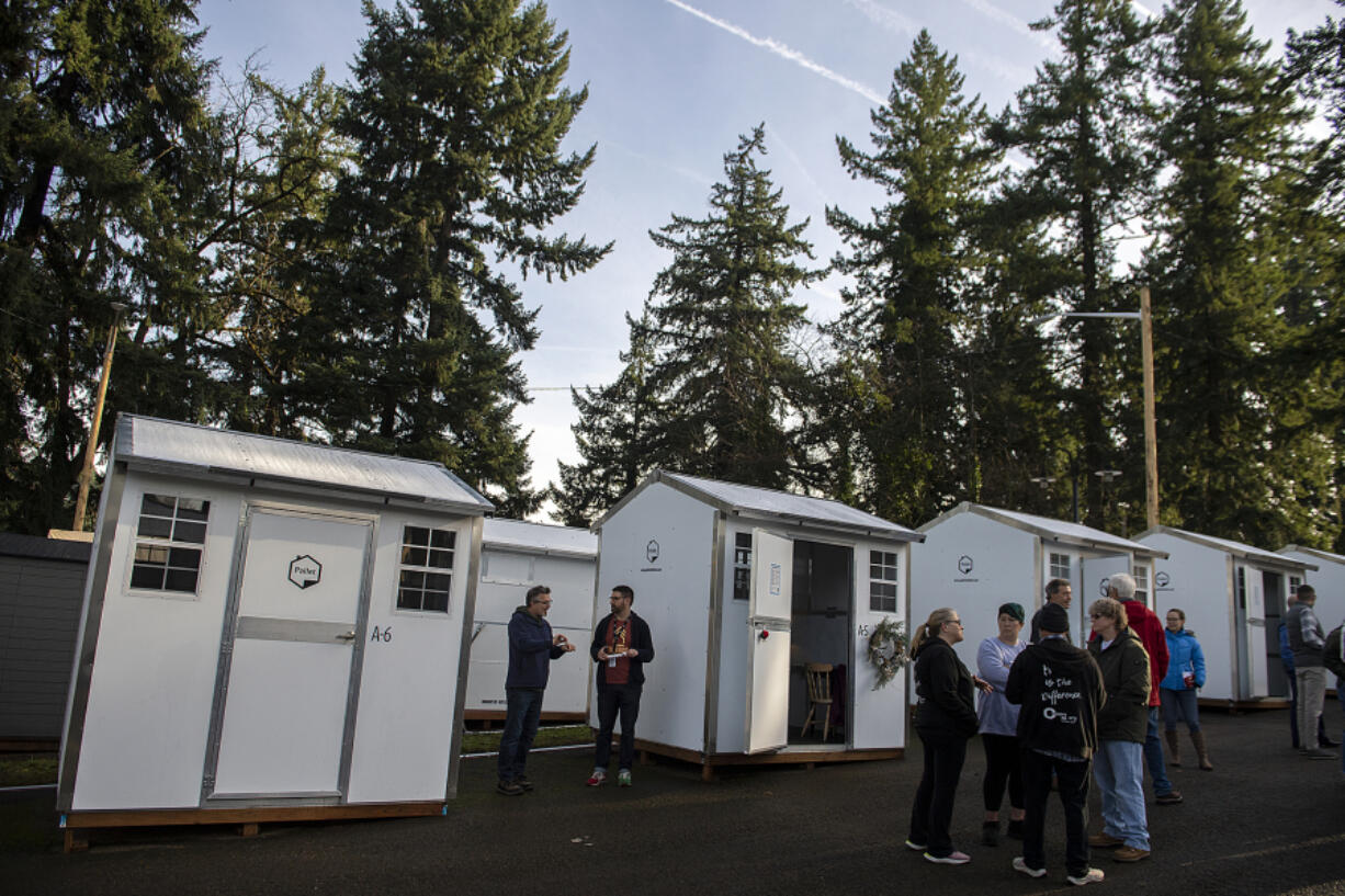 Vancouver&rsquo;s fourth Safe Stay pallet shelter community off Main Street opened Dec. 15.