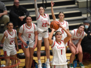 Girls Basketball: Eastlake at Camas photo gallery