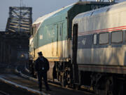 An Amtrak Cascades train makes a brief stop in Vancouver to pick up passengers Dec. 20. Amtrak Cascades added two new round trips between Portland and Seattle in December that theoretically make it possible to commute from Vancouver to Portland by train.