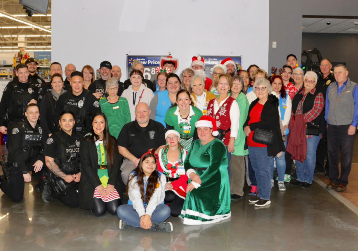 For the last nine years, the Battle Ground Police Department has teamed up with the Battle Ground Walmart to host Shop with a Cop, offering an opportunity to spread some holiday cheer with local children.