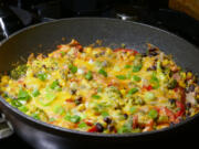 Southwestern Veggie Skillet Dinner.