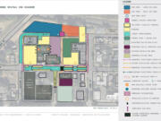 Engineering and landscape architecture firms presented three designs for the city of Washougal&rsquo;s Town Center Revitalization Project, including a preferred option (pictured) and two alternatives, to the Washougal City Council Monday, Nov. 20, 2023.