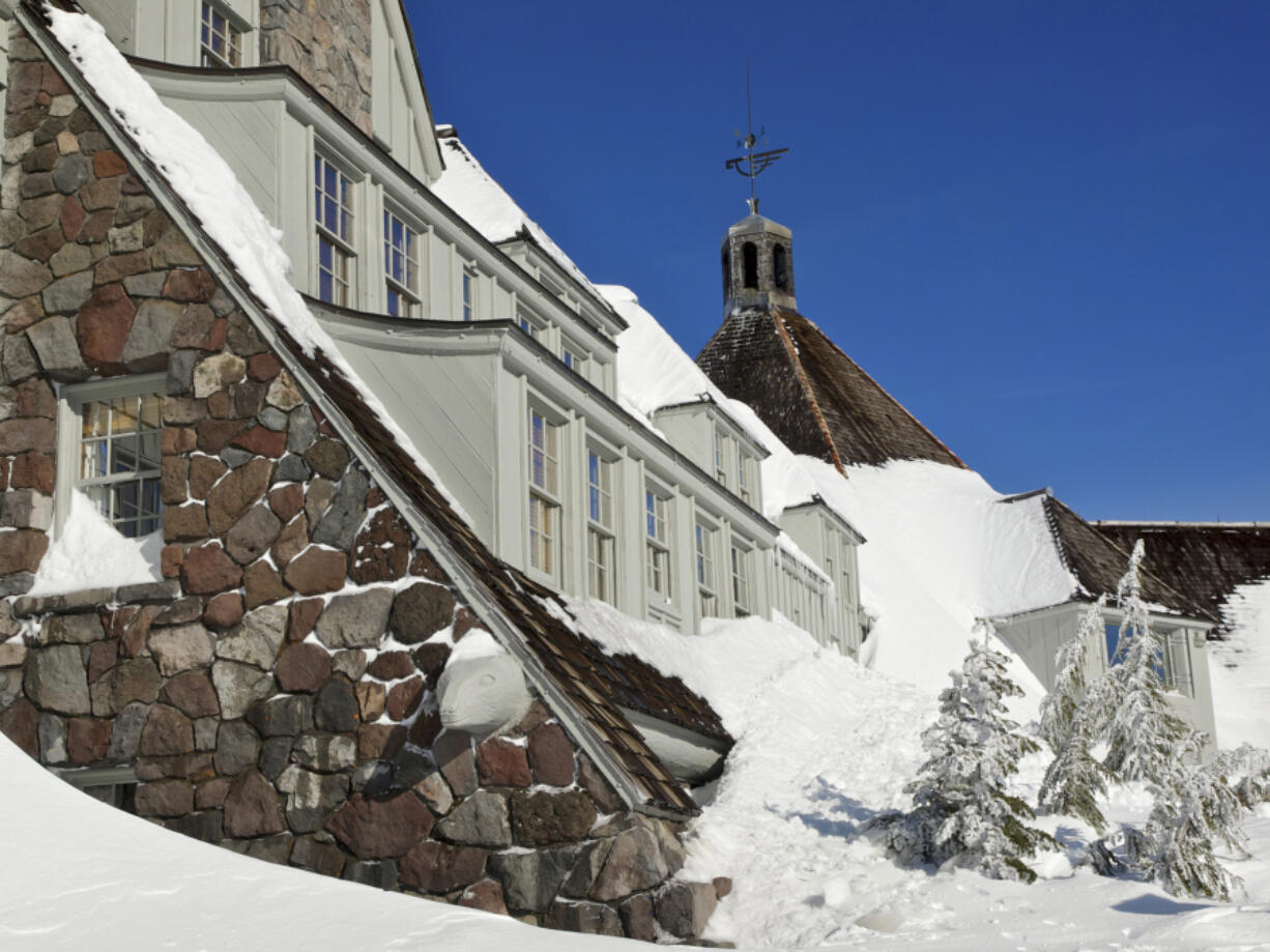 Timberline Lodge on Mt Hood is awaiting more snow to crank up the lifts for 2023-24 season.
