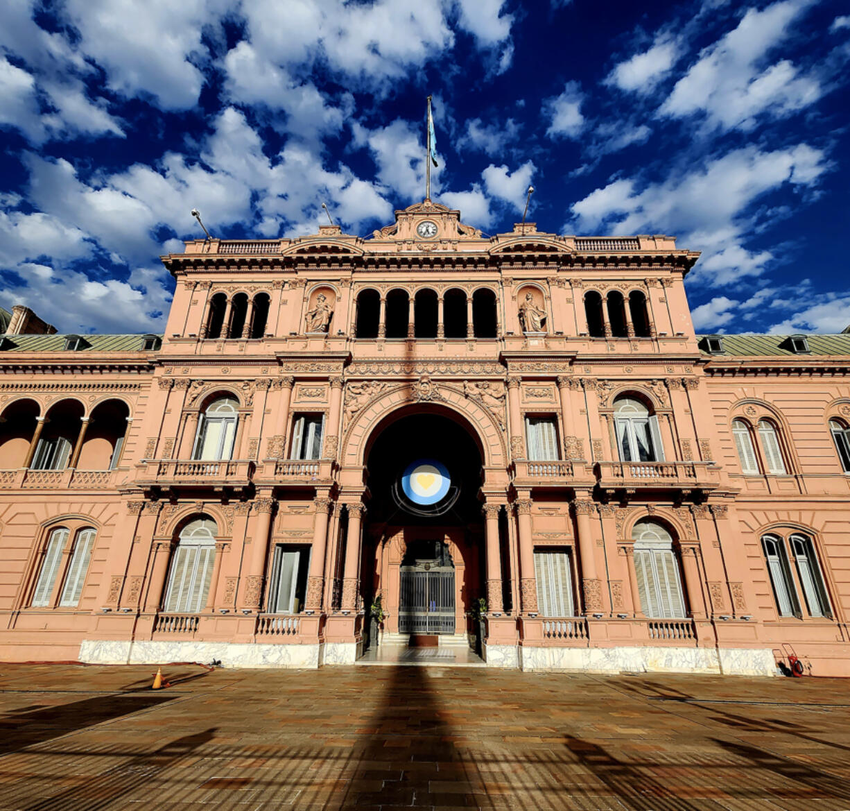 Argentina&rsquo;s presidential palace, the Casa Rosada. During a November visit, the country was weighing two choices for who will occupy the presidency.