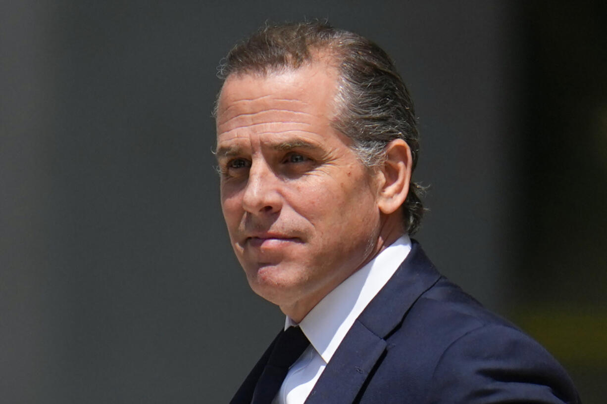 FILE - President Joe Biden&#039;s son, Hunter Biden, leaves after a court appearance, July 26, 2023, in Wilmington, Del. House Republicans are warning Hunter Biden that they will move to hold him in contempt of Congress if he doesn&rsquo;t appear this month for a closed-door deposition, raising the stakes in the growing standoff over testimony from President Joe Biden&#039;s son.