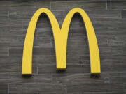 FILE - A McDonald&rsquo;s golden arches is shown at restaurant in Havertown, Pa., Tuesday, April 26, 2022.  McDonald&rsquo;s expects to open nearly 10,000 restaurants over the next four years, Wednesday, Dec. 6, 2023,  a pace of growth that would be unprecedented even for the world&rsquo;s largest burger chain.