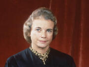 FILE - Supreme Court Associate Justice Sandra Day O&#039;Connor poses for a photo in 1982. O&#039;Connor who joined the Supreme Court in 1981 as the nation&#039;s first female justice, has died at age 93.